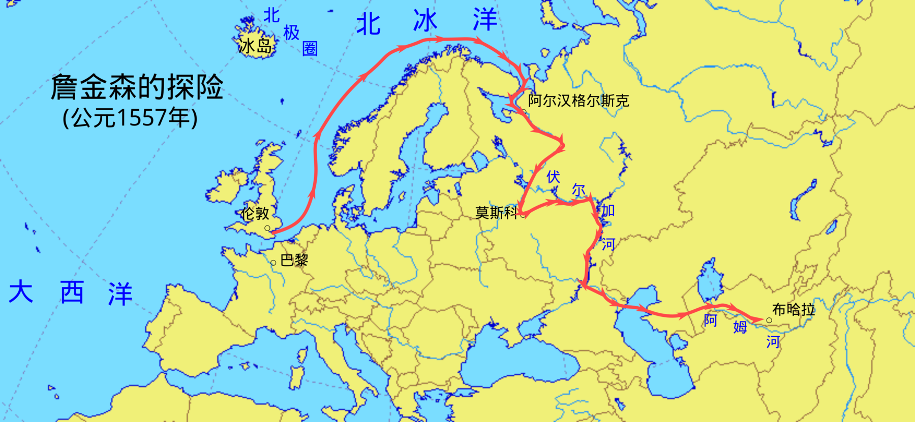 地图 32 詹金森的探险